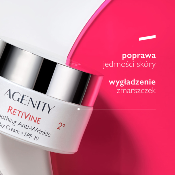Agenity Retivine 2° Wygładzający krem przeciwzmarszczkowy na dzień