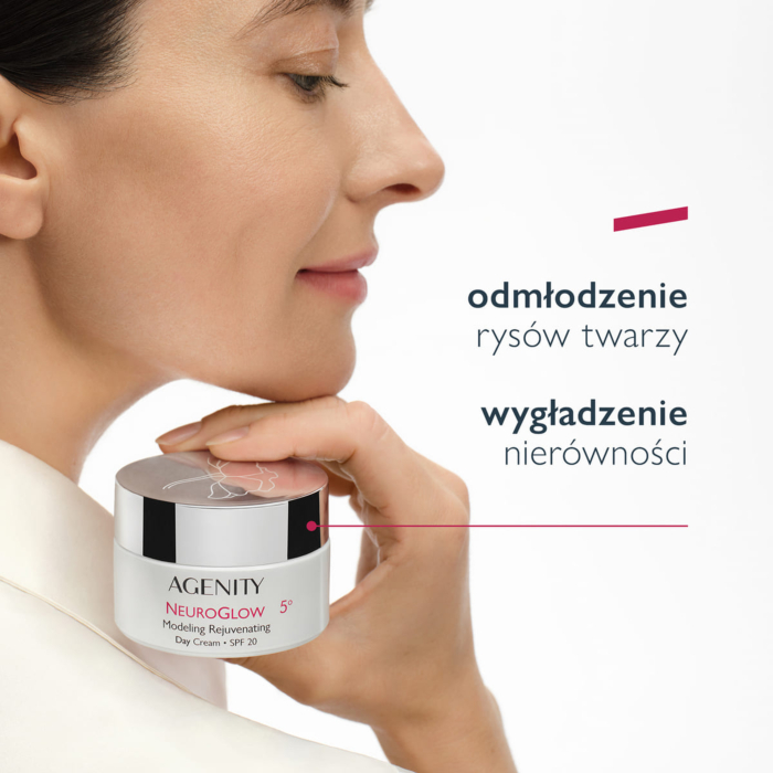 Agenity Neuroglow 5° Modelujący krem odmładzający na dzień
