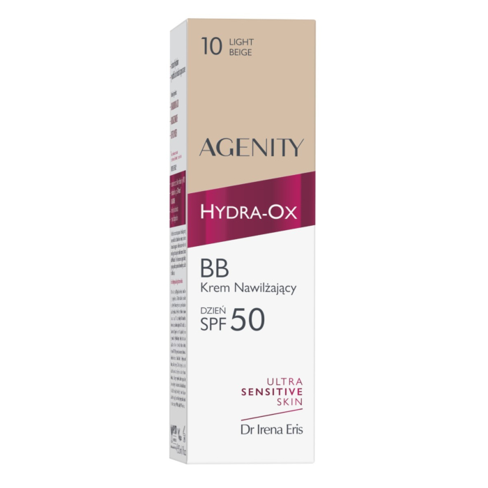 Agenity Hydra-Ox Nawilżający krem BB na dzień, 10 Light Beige