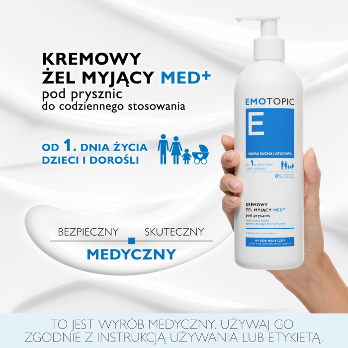 Emotopic Kremowy żel pod prysznic