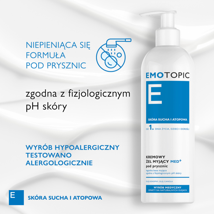 Emotopic Kremowy żel pod prysznic