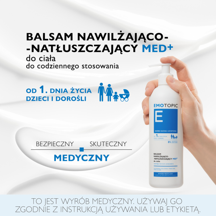Emotopic Balsam nawilżająco-natłuszczający, 400 ml