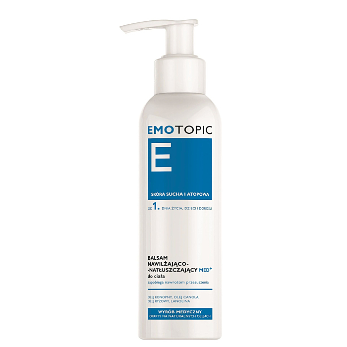 Emotopic Balsam nawilżająco-natłuszczający do ciała, 190 ml