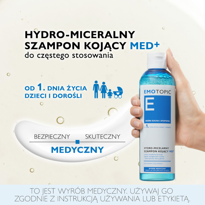 Emotopic Hydro-micelarny szampon kojący