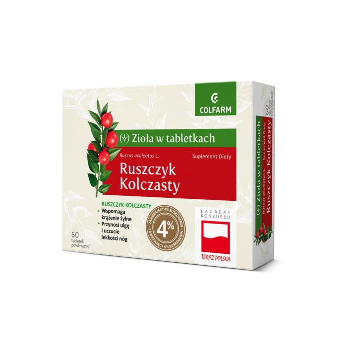 Colfarm Ruszczyk kolczasty 60 Tabletek