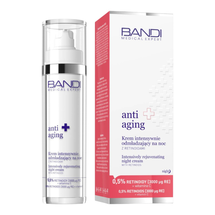 Bandi Medical Expert Anti Aging Krem intensywnie odmładzający na noc z retinoidami 
