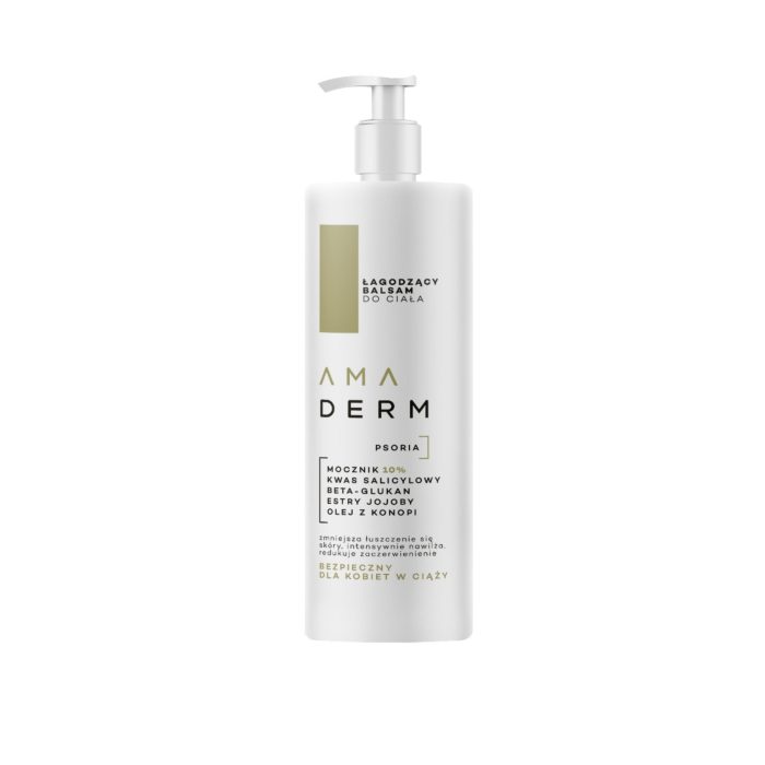 Amaderm Psoria Łagodzący Balsam do Ciała, 400 ml