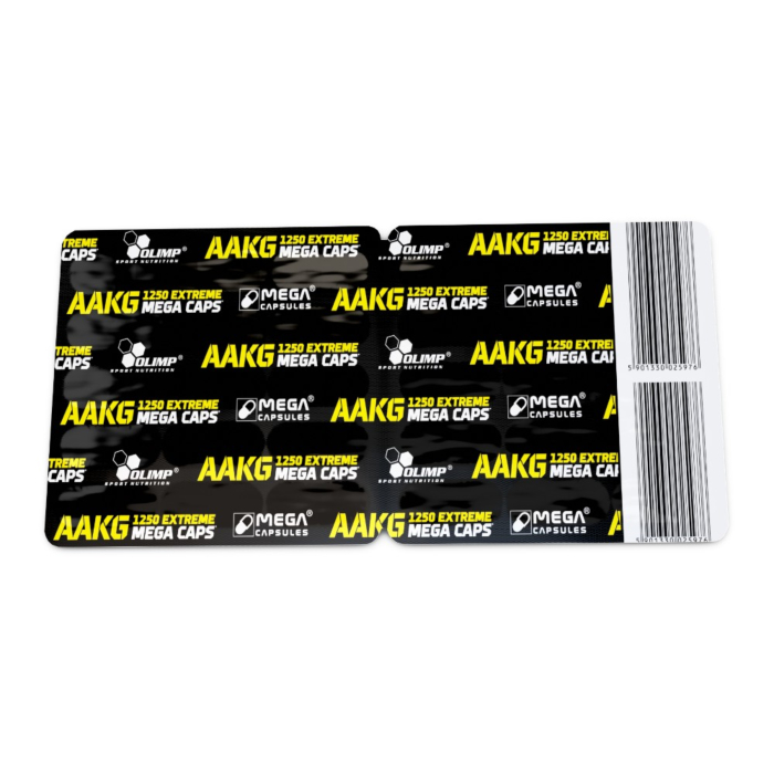 Olimp AAKG 1250 Extreme Mega Caps Kapsułki, 30 szt.