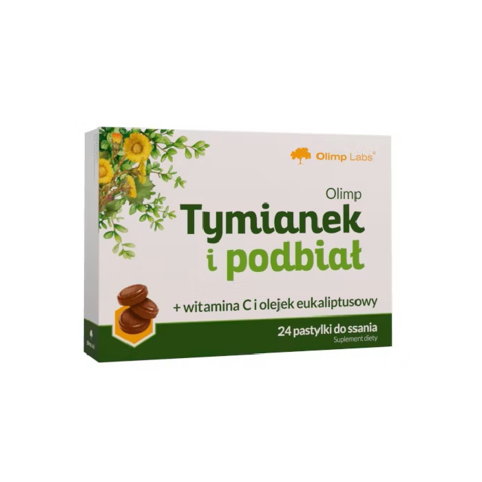 Olimp Tymianek i podbiał, Pastylki do ssania