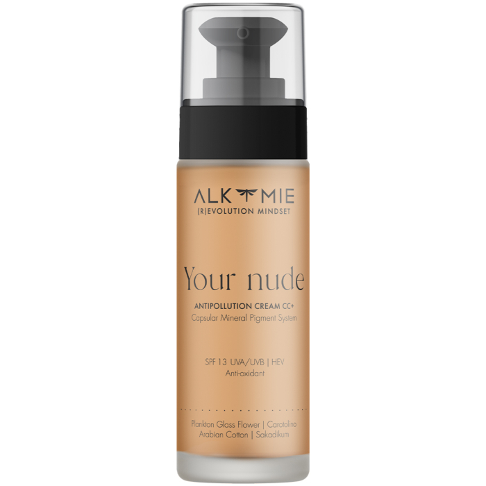 Alkmie Your Nude Krem CC+, Dark 
