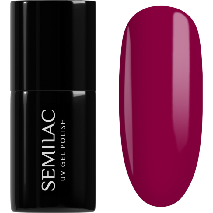 Semilac UV Hybrid Lakier hybrydowy, 028 Classic Wine