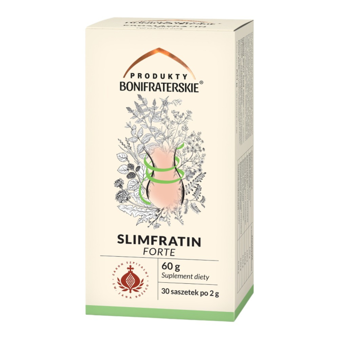  Slimfratin Forte Zioła w saszetkach, 30 szt.