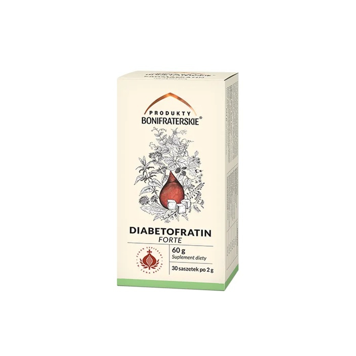 Diabetofratin Forte Suplement diety, Proszek 30 sasz. X 2g