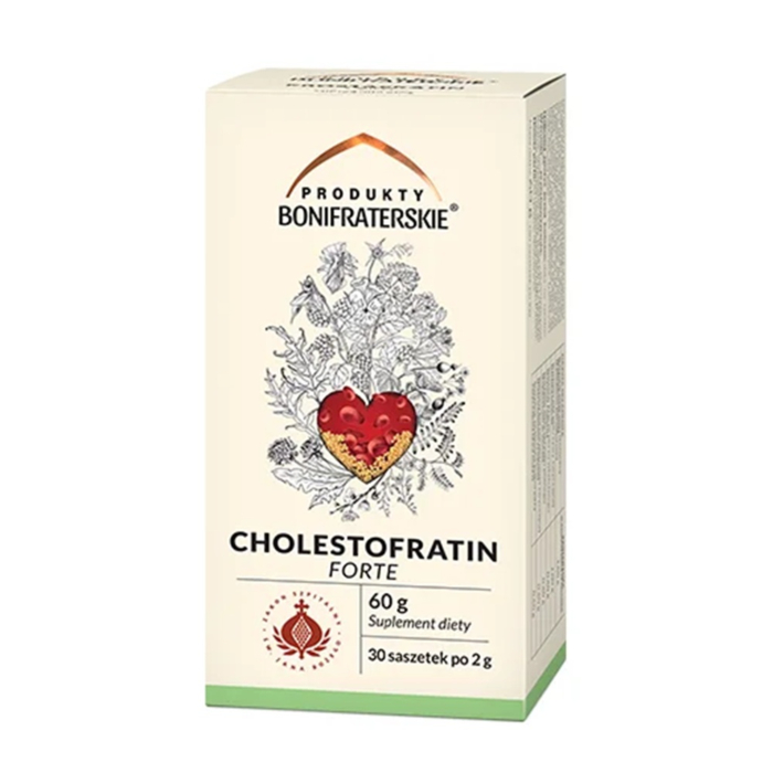 Cholestrofratin Forte Suplement diety, Proszek 30 sasz. x 2g