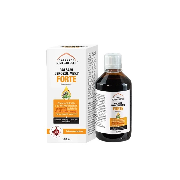 Balsam Jerozolimski Forte, Syrop 200 ml