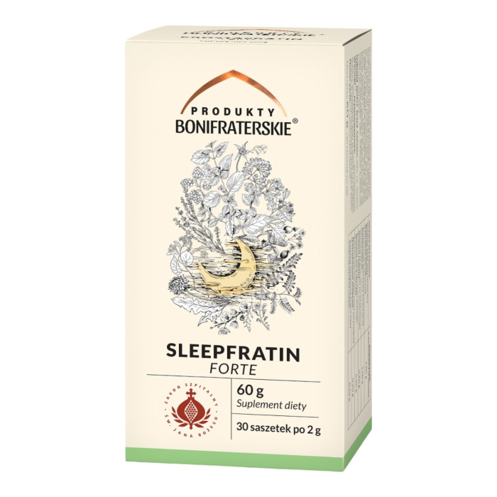 Sleepfratin Forte Zioła w saszetkach, 30 szt.
