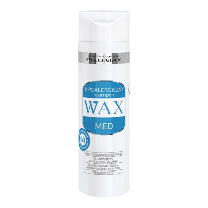 WAX MED Szampon łagodzący podrażnienia hipoalergiczny, 200 ml