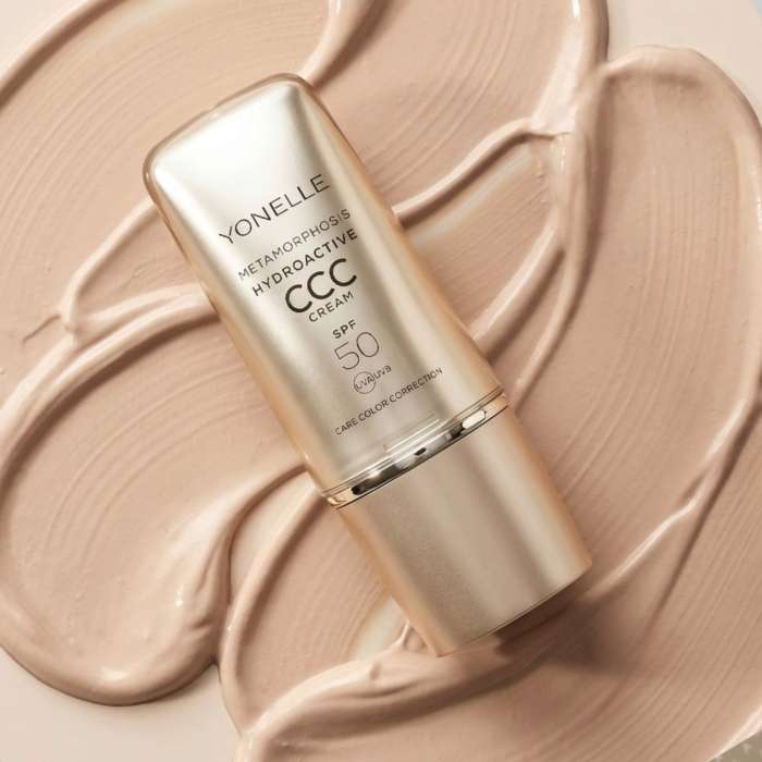 Yonelle Metamorphosis Hydoraktywny krem CCC SPF50, 2 Muśnięcie Słońca