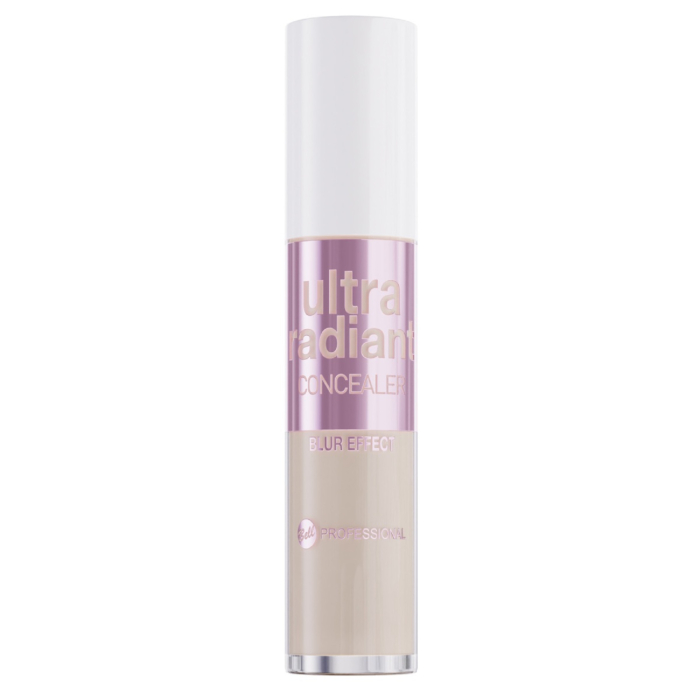 Bell Professional Ultra Radiant Concealer Rozświetlający korektor do twarzy, 01 Natural