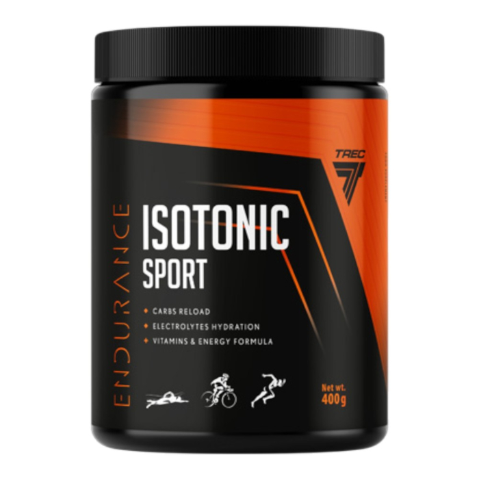 Trec Endurance Isotonic Sport Jar Orange Proszek, 400 g
