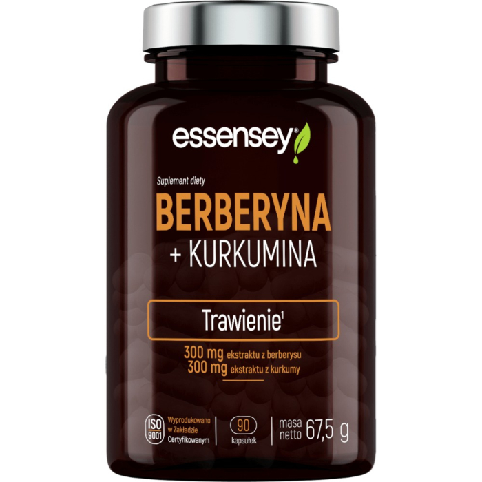 Essensey Berberyna + Kurkumina Kapsułki, 90 szt.