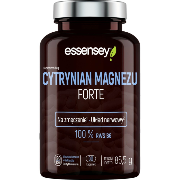 Essensey Cytrynian Magnezu Forte Kapsułki, 90 szt.
