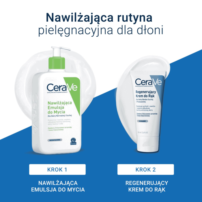 CeraVe Regenerujący krem do rąk do skóry bardzo suchej 100 ml