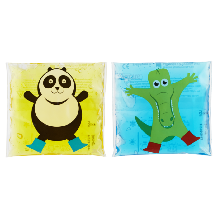 Nexcare ColdHot Therapy Pack Happy Kids, Zimno-ciepły okład żelowy wielokrotnego użytku, 11x12cm