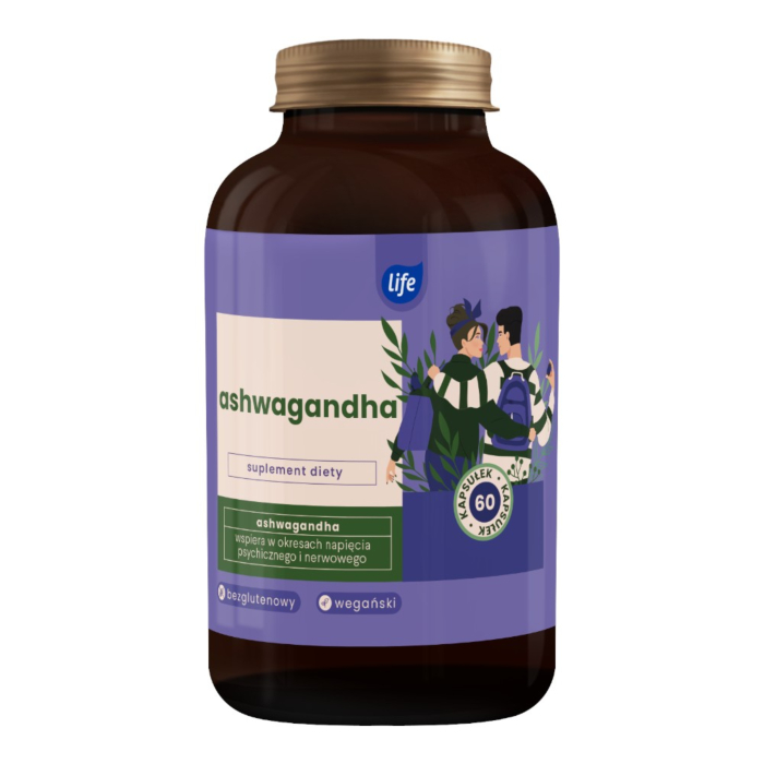 Life Ashwaganda Kapsułki, 60 szt.