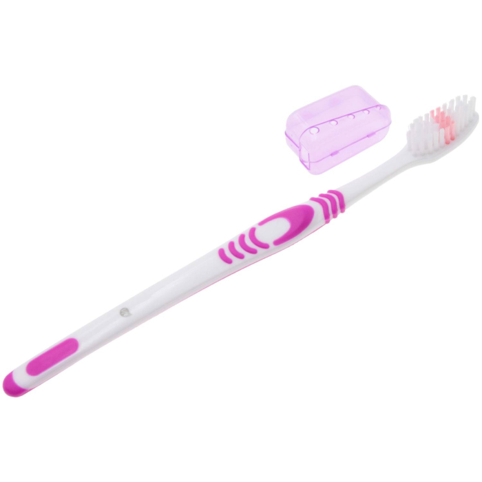 Life Dental Szczoteczka do zębów Smart Clean Medium Różowa