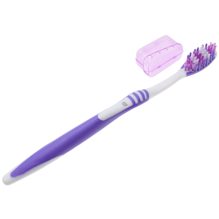 Life Dental Szczoteczka do zębów Comfort White Soft Fiolet
