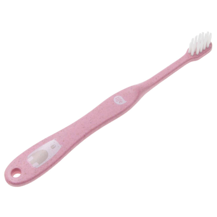 Life Szczoteczka do zębów dla dzieci 3+ Soft BIORóżowa