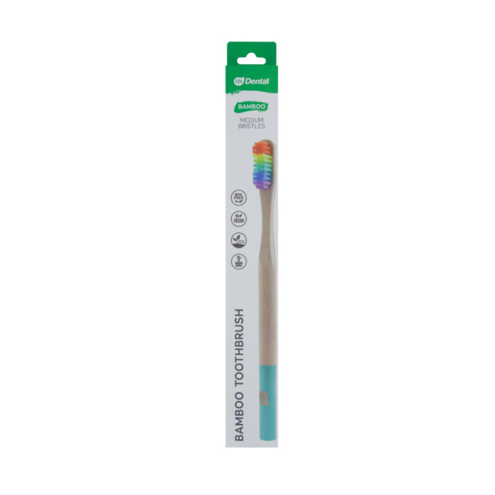 Life Dental Szczoteczka do zębów Bambusowa Tęcza Soft