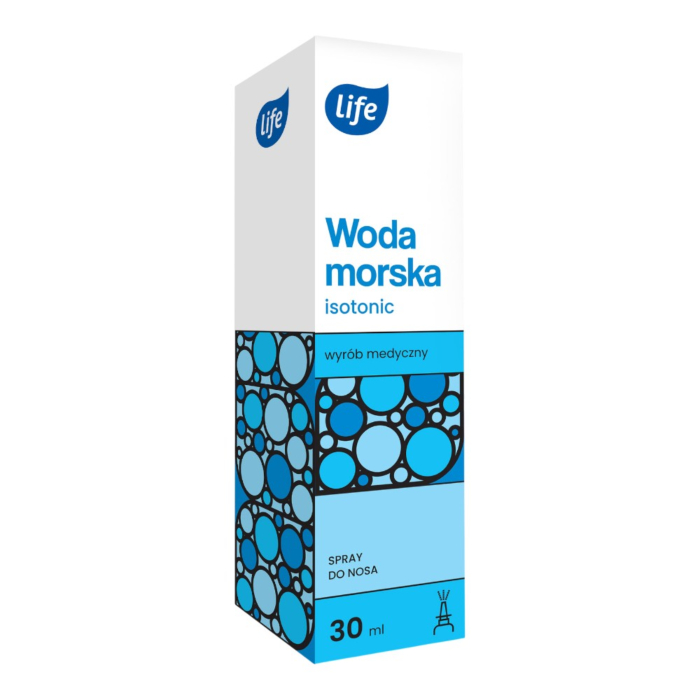 Life Woda Morska Izotoniczna, Aerozol do nosa, 30 ml
