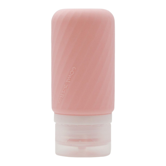 Life Butelka silikonowa podróżna Trapez różowa, 60 ml 1 szt.