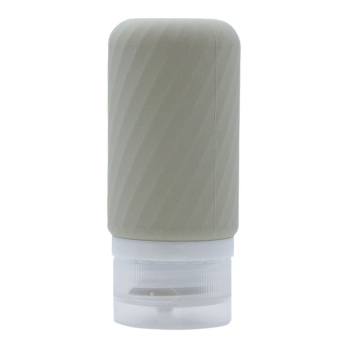 Life Butelka silikonowa podróżna Trapez szara,  60 ml 1 szt.