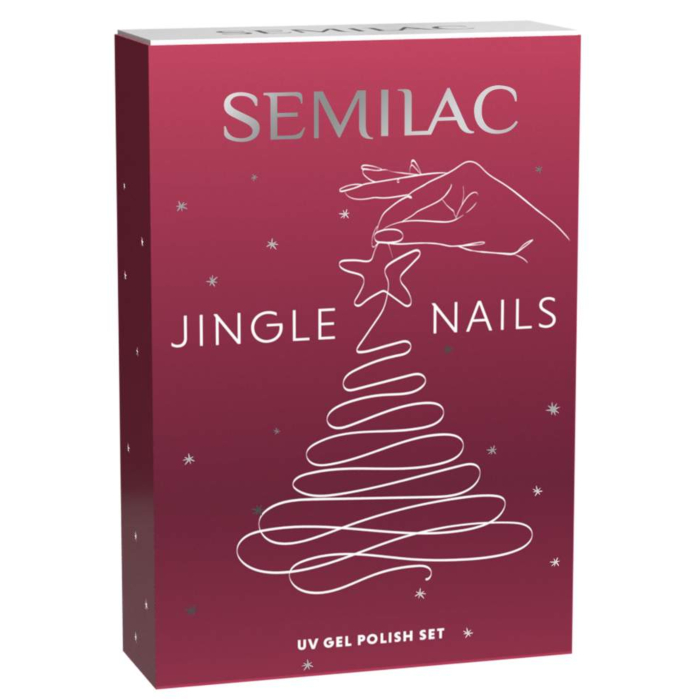 Semilac Jingle Nails zestaw 