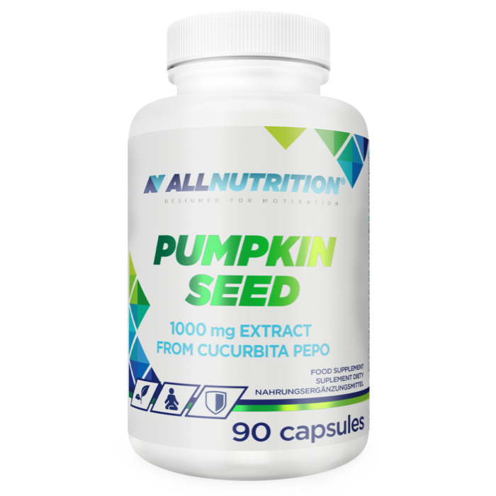 Allnutrition Pumpkin Seed, Ekstrakt z nasion dyni zwyczajnej, Kapsułki