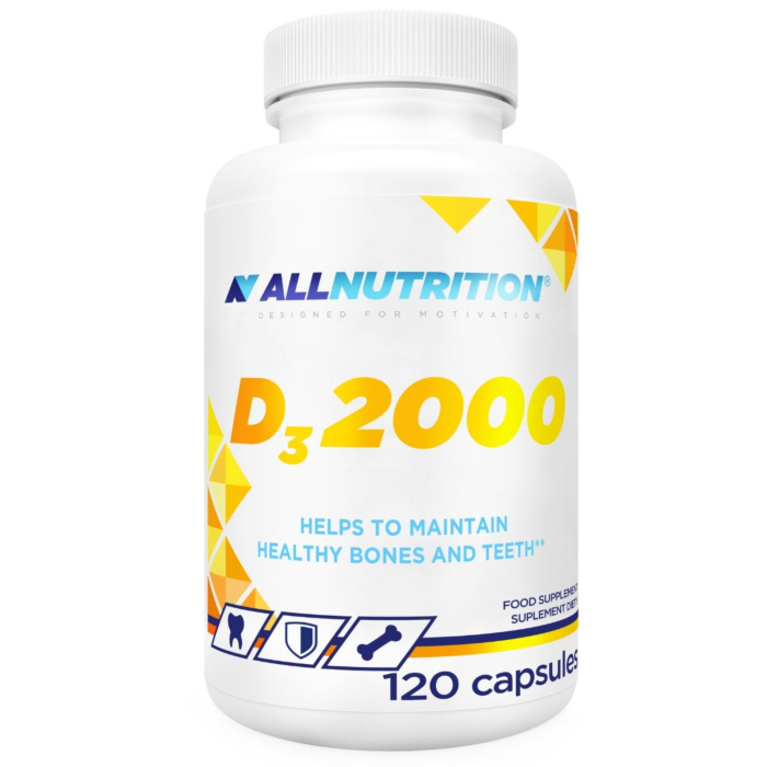 Allnutrition D3 2000j.m. kapsułki