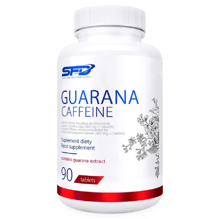 SFD Guarana Caffeine Tabletki, 90 szt.