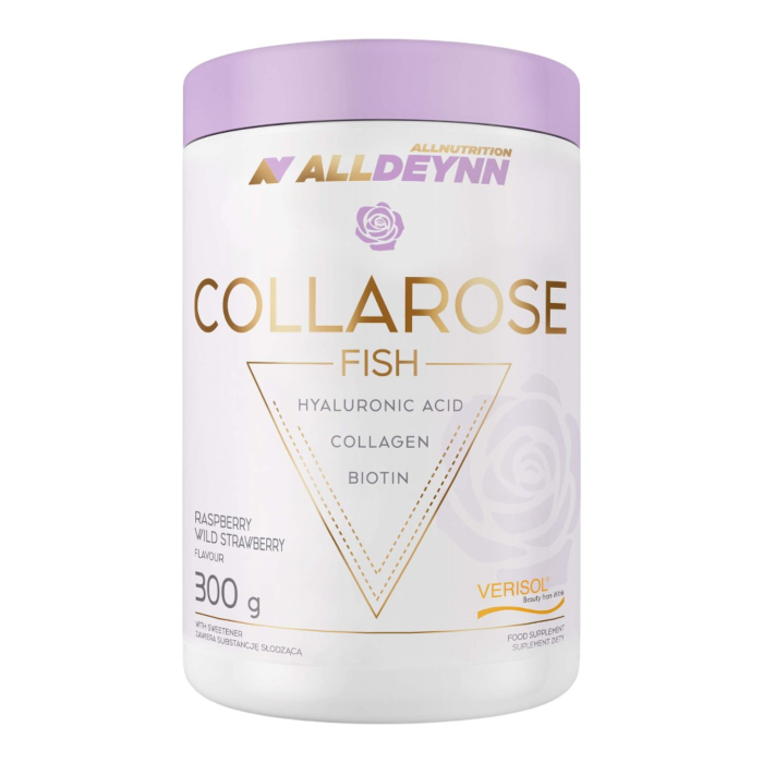 Allnutrition Alldeynn Collarose Fish Peachini Kolagen Proszek, 300 g