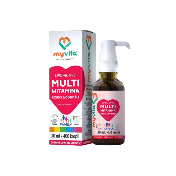 MyVita Multiwitamina Krople 30 ml