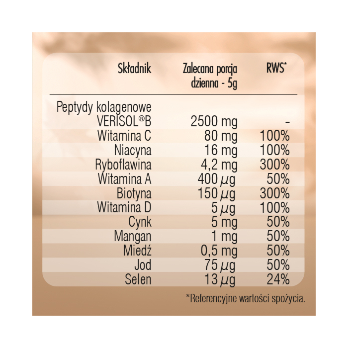 Reme Kolagenowa Formuła Piękna Caffe Latte o Smaku Waniliowym Proszek 150 g