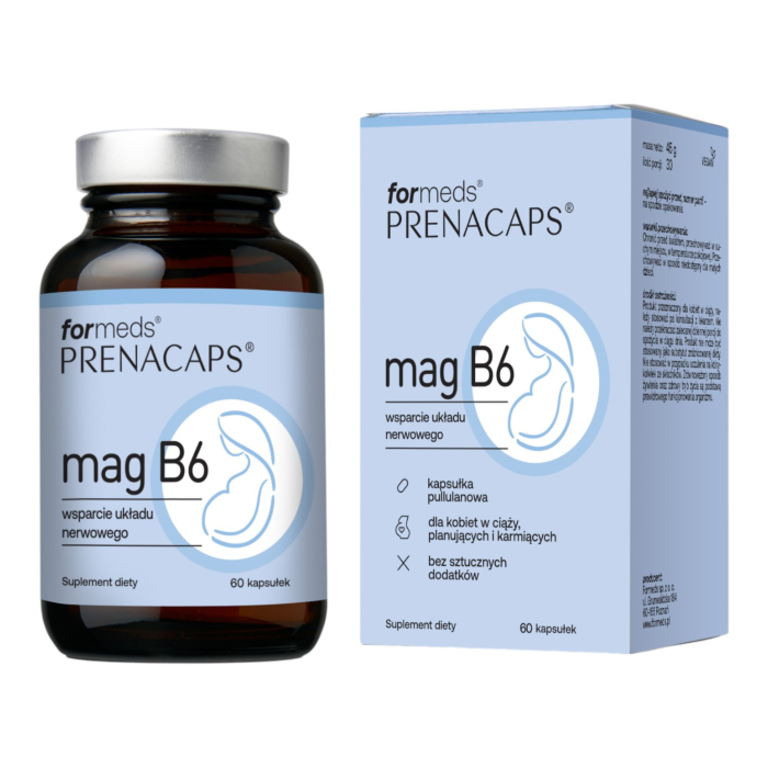 Formeds Prenacaps Mag B6 Kapsułki, 60 szt.