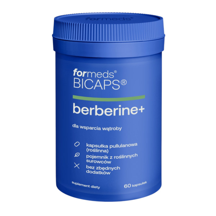 Formeds Bicaps Berberine+ Kapsułki, 60 szt.