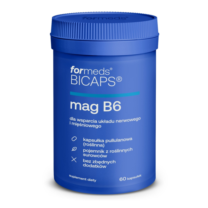 Formeds Bicaps Mag B6, kapsułki 60 szt.
