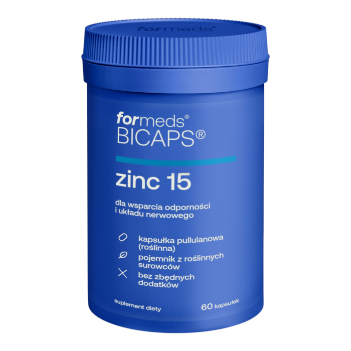 Formeds Bicaps Zinc 15 Kapsułki, 60 szt.