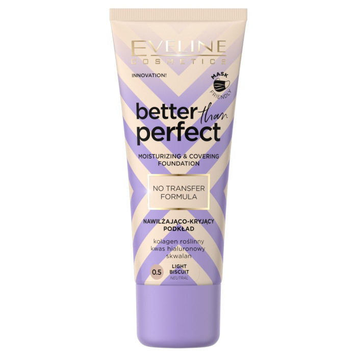 Eveline Better Than Perfect No Transfer Podkład, 0,5