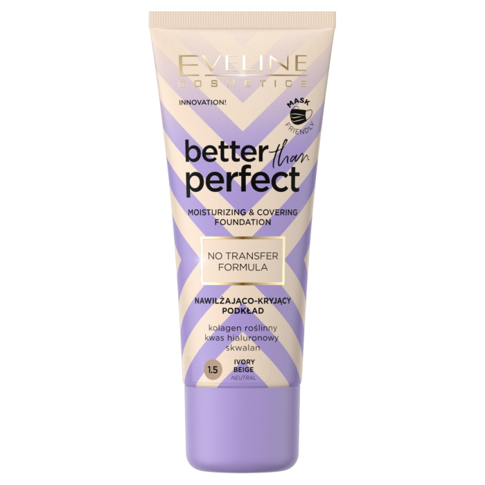 Eveline Better Than Perfect No Transfer Podkład, 1,5