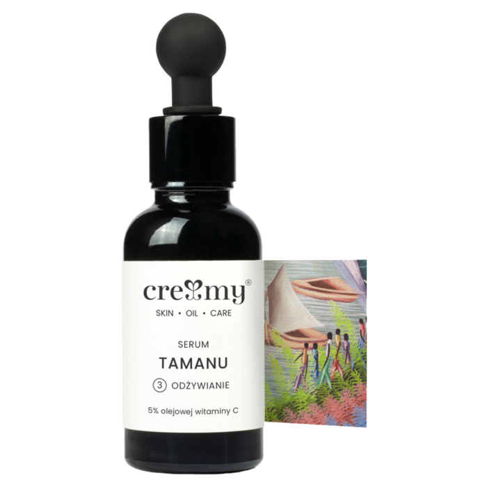 Creamy Tamanu Wygładzające serum olejowe do twarzy z wit. C 5% 30 ml